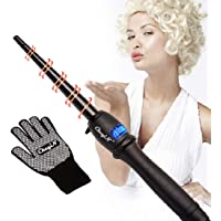 Los mejores  - Cheyin Rizador de Pelo en Belleza Profesional Moldeador Cabello de Cerámica Turmalina con 360 °Cable Giratorio y la…